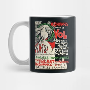 Insurance advertisement Mug